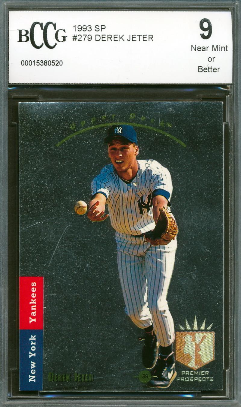 Derek Jeter 1993 SP #279 RC (BCCG 9) at PristineAuction.com Derek Jeter 1993 SP #279 RC (BCCG 9) at PristineAuction.com