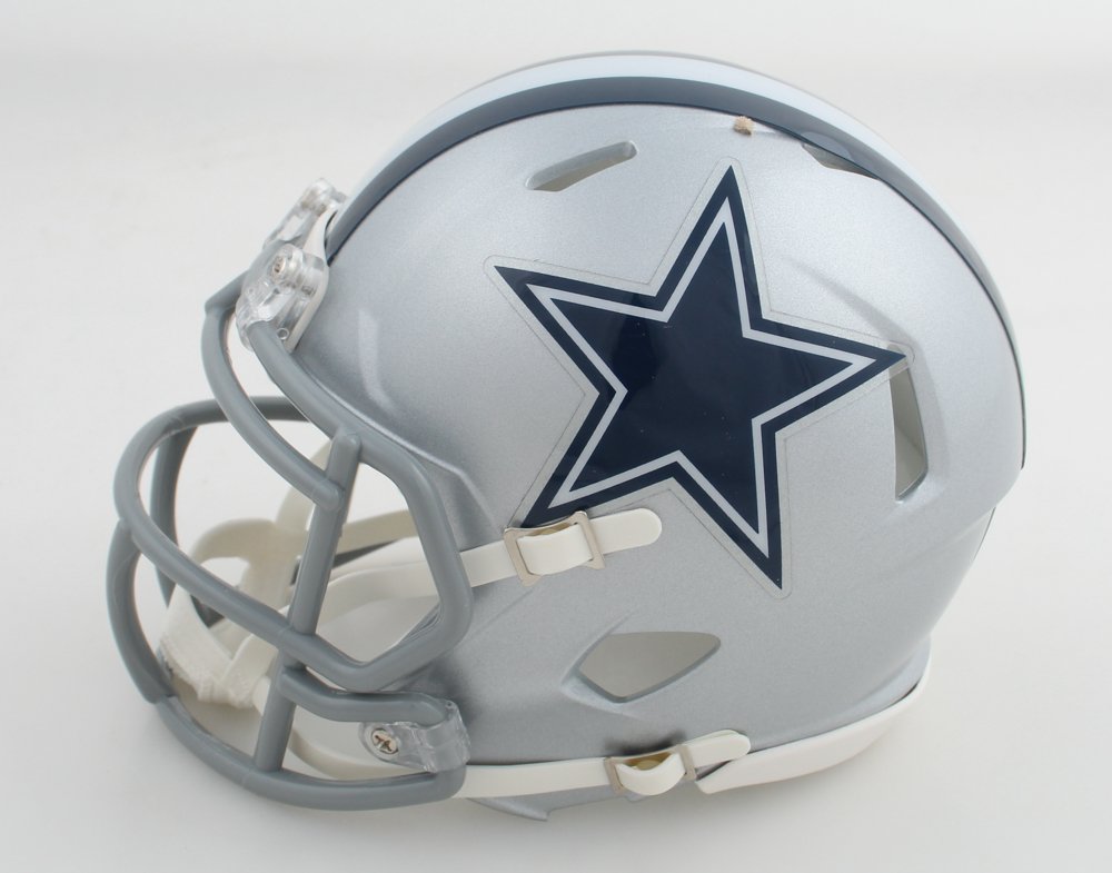 Leighton Vander Esch Signed Cowboys Speed Mini Helmet (Playball Ink) at PristineAuction.com Leighton Vander Esch Signed Cowboys Speed Mini Helmet (Playball Ink) at PristineAuction.com