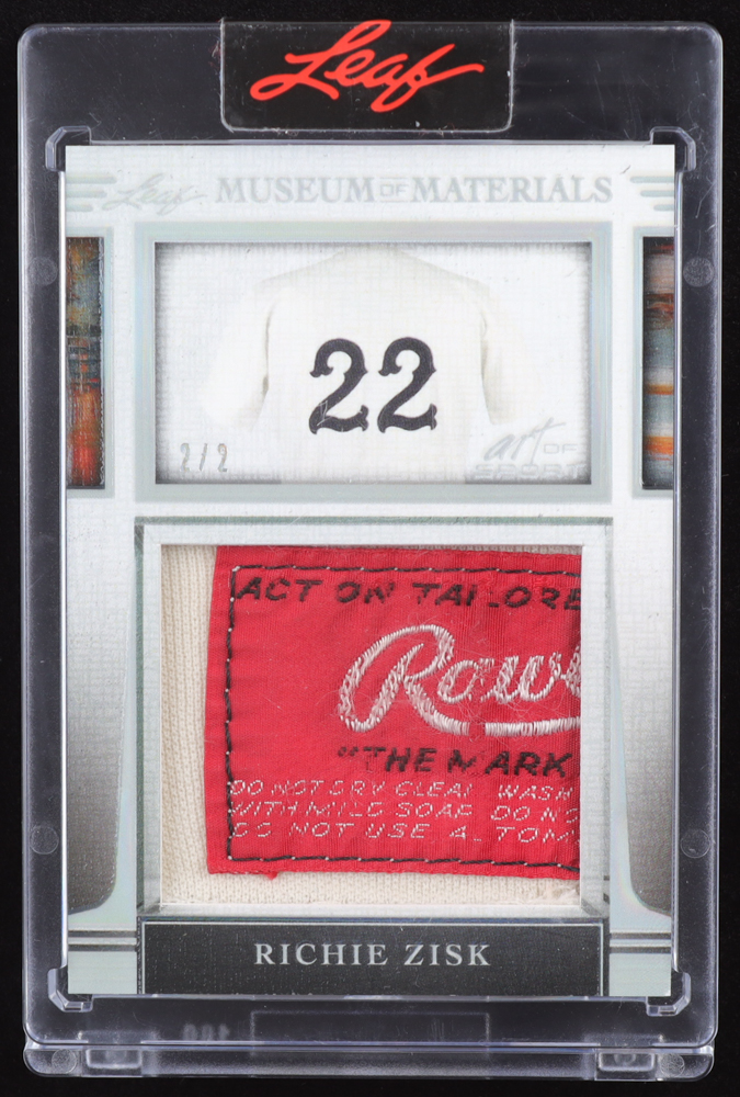 Richie Zisk 2023 Leaf Art of Sport Museum of Materials Silver #MM20 #2/2 at PristineAuction.com Richie Zisk 2023 Leaf Art of Sport Museum of Materials Silver #MM20 #2/2 at PristineAuction.com