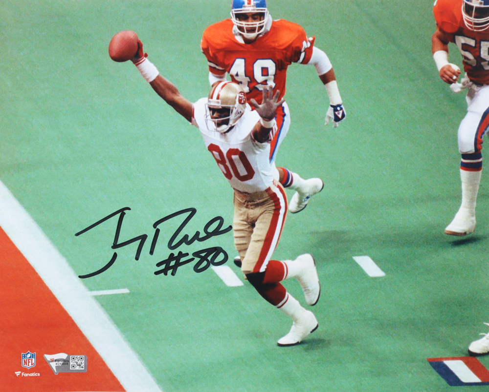 Jerry Rice Signed 49ers 8x10 Photo (Fanatics) | Pristine Auction