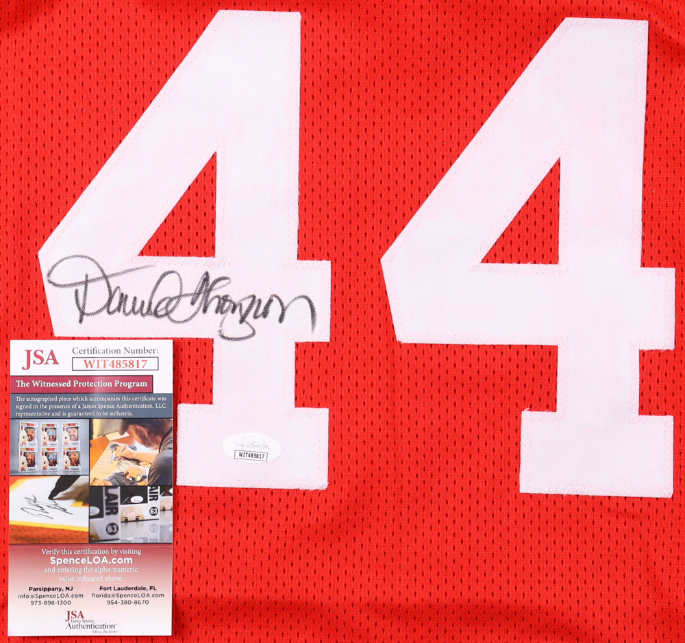 David Thompson Signed Jersey (JSA) at PristineAuction.com David Thompson Signed Jersey (JSA) at PristineAuction.com