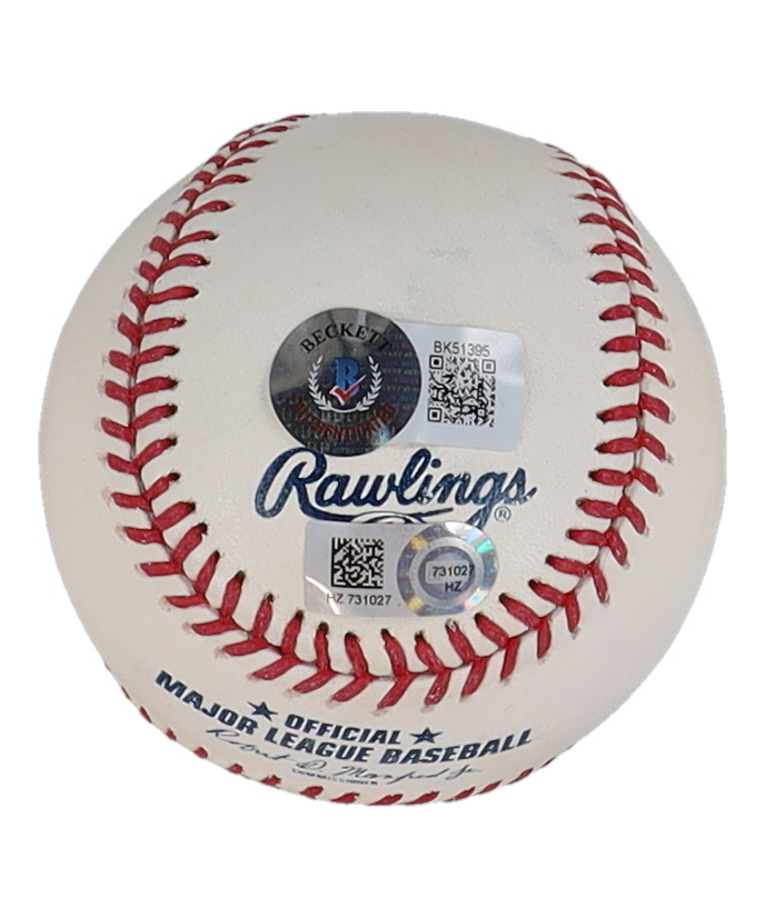 Rafael Palmeiro Signed OML Baseball (Beckett & MLB) at PristineAuction.com Rafael Palmeiro Signed OML Baseball (Beckett & MLB) at PristineAuction.com