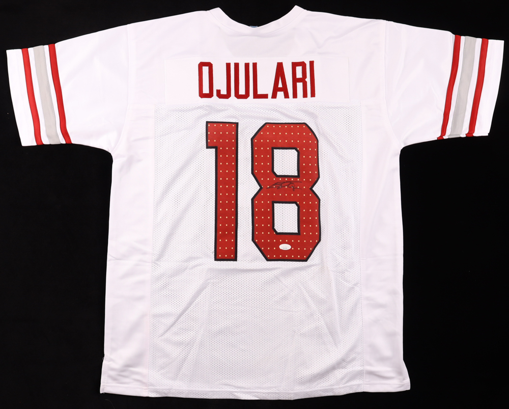 BJ Ojulari Signed Jersey (JSA) at PristineAuction.com BJ Ojulari Signed Jersey (JSA) at PristineAuction.com
