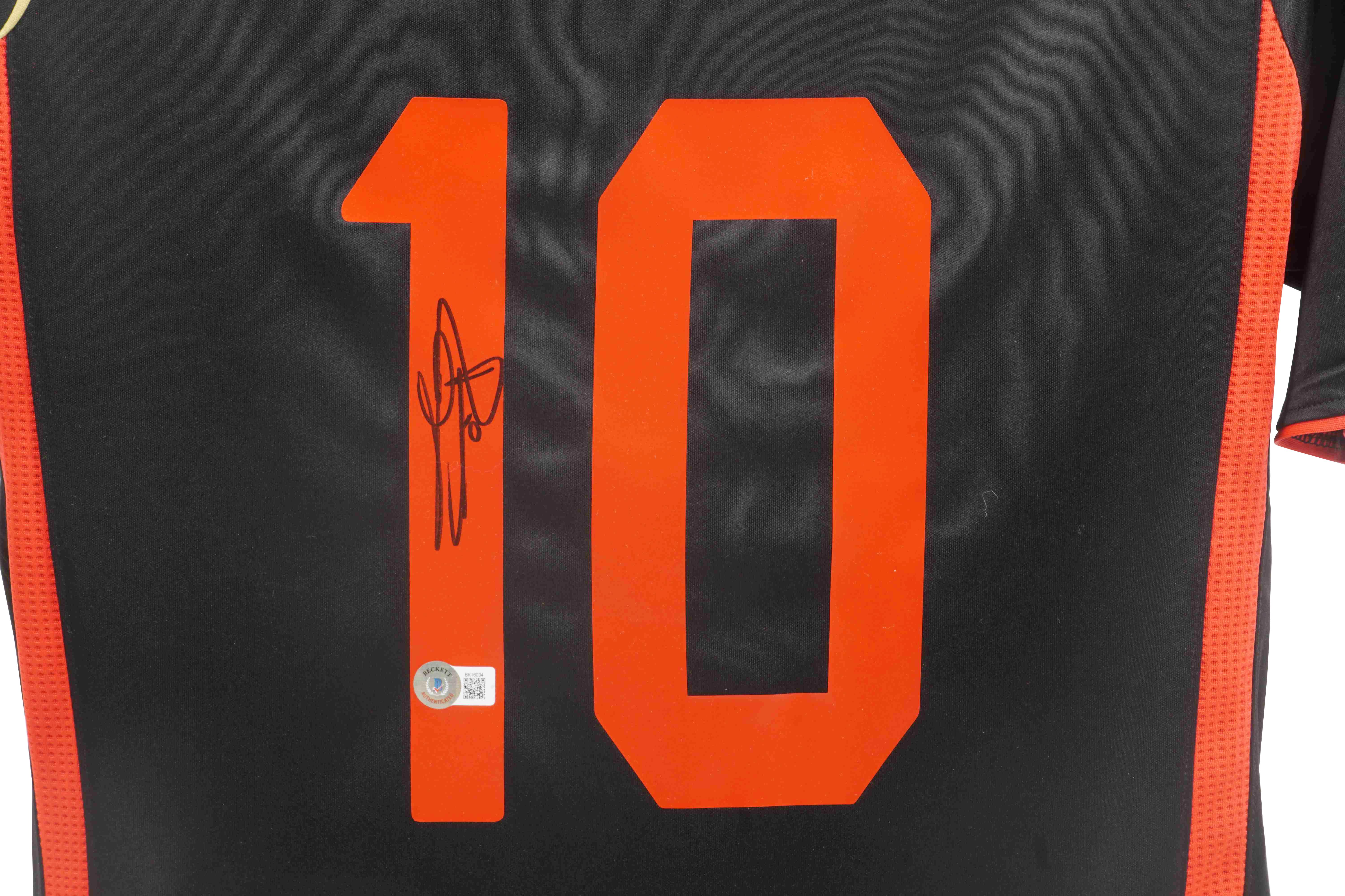 Clarence Seedorf Signed AC Milan Jersey (Beckett) at PristineAuction.com Clarence Seedorf Signed AC Milan Jersey (Beckett) at PristineAuction.com