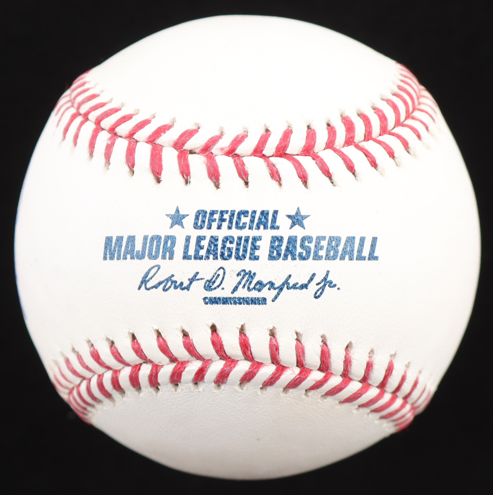 Tom Glavine Signed OML Hall Of Fame Logo Baseball (PSA) at PristineAuction.com Tom Glavine Signed OML Hall Of Fame Logo Baseball (PSA) at PristineAuction.com