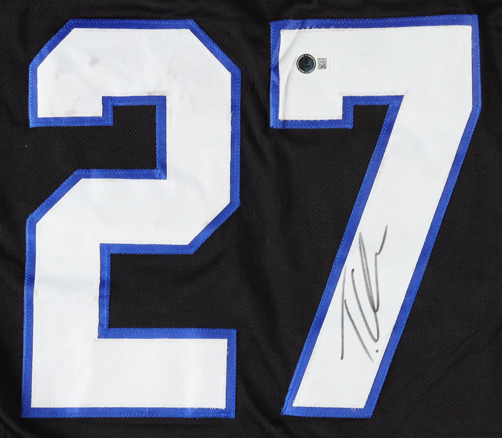 Tariq Woolen Signed Jersey (Beckett) at PristineAuction.com Tariq Woolen Signed Jersey (Beckett) at PristineAuction.com