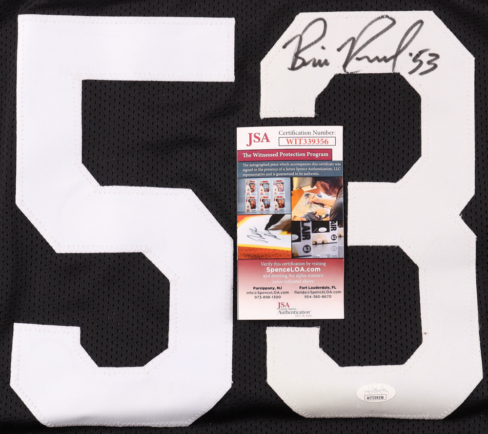 Bill Romanowski Signed Jersey (JSA) at PristineAuction.com Bill Romanowski Signed Jersey (JSA) at PristineAuction.com