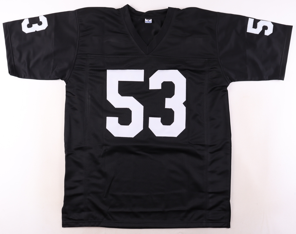 Bill Romanowski Signed Jersey (JSA) at PristineAuction.com Bill Romanowski Signed Jersey (JSA) at PristineAuction.com