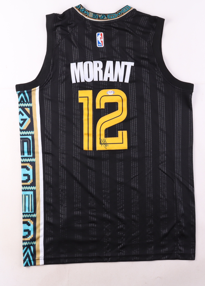 Ja Morant Signed Jersey (PSA) at PristineAuction.com Ja Morant Signed Jersey (PSA) at PristineAuction.com