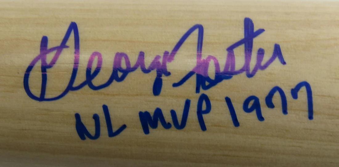 George Foster Signed Rawlings Baseball Bat Inscribed "1977 NL MVP" (JSA) at PristineAuction.com George Foster Signed Rawlings Baseball Bat Inscribed "1977 NL MVP" (JSA) at PristineAuction.com