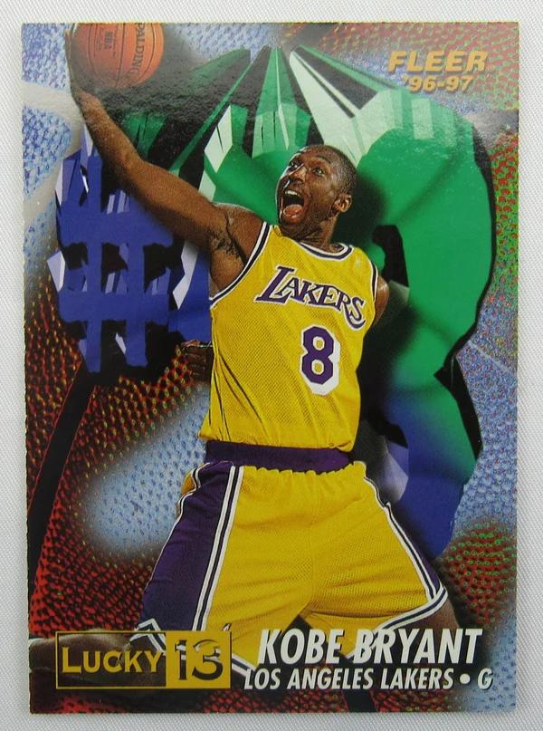 Kobe Bryant 1996-97 Fleer Lucky 13 #13 at PristineAuction.com Kobe Bryant 1996-97 Fleer Lucky 13 #13 at PristineAuction.com