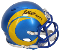 Kyren Williams Signed Rams Speed Mini Helmet (Beckett) at PristineAuction.com