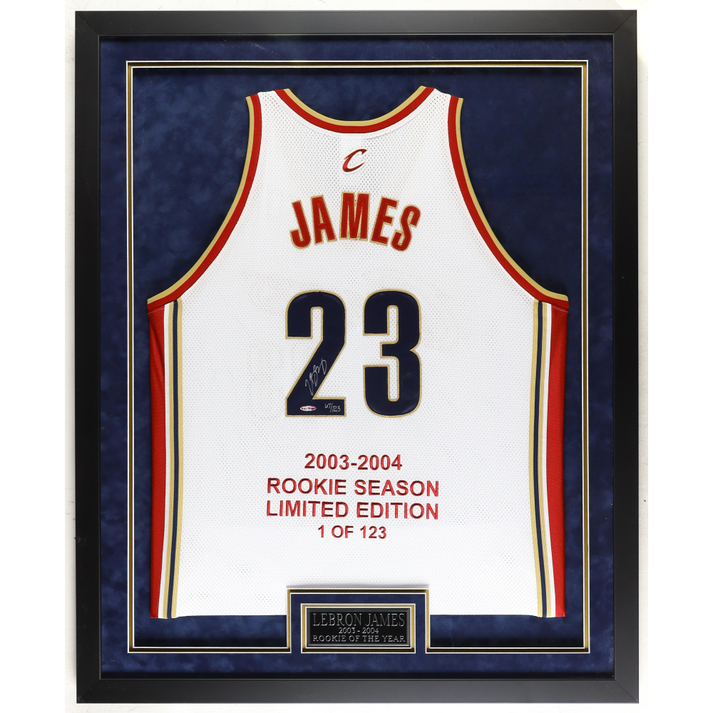 lebron rookie of the year jersey