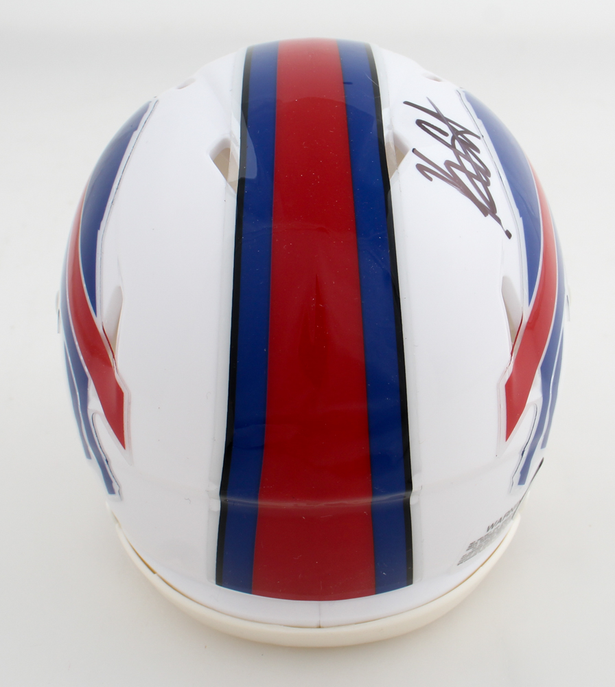 Keon Coleman Signed Bills Speed Mini Helmet (Beckett) at PristineAuction.com Keon Coleman Signed Bills Speed Mini Helmet (Beckett) at PristineAuction.com