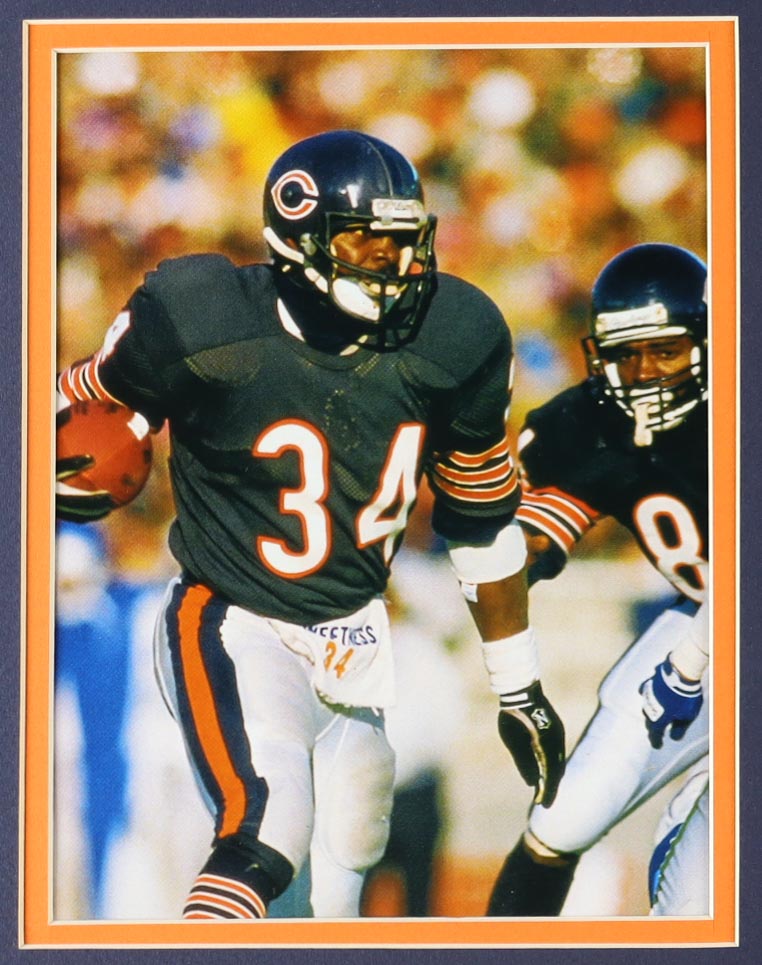 Walter Payton Signed Custom Framed Cut Display With Jersey, (4) Super Bowl & Hall Of Fame Pins & (2) Cloth Team Logo Patches (PSA) at PristineAuction.com Walter Payton Signed Custom Framed Cut Display With Jersey, (4) Super Bowl & Hall Of Fame Pins & (2) Cloth Team Logo Patches (PSA) at PristineAuction.com