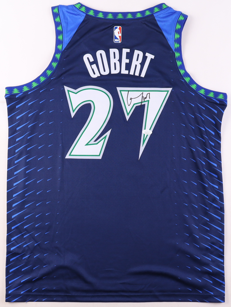 Rudy Gobert Signed Jersey (JSA) at PristineAuction.com Rudy Gobert Signed Jersey (JSA) at PristineAuction.com