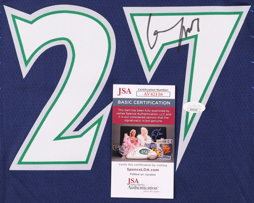 Rudy Gobert Signed Jersey (JSA) at PristineAuction.com Rudy Gobert Signed Jersey (JSA) at PristineAuction.com