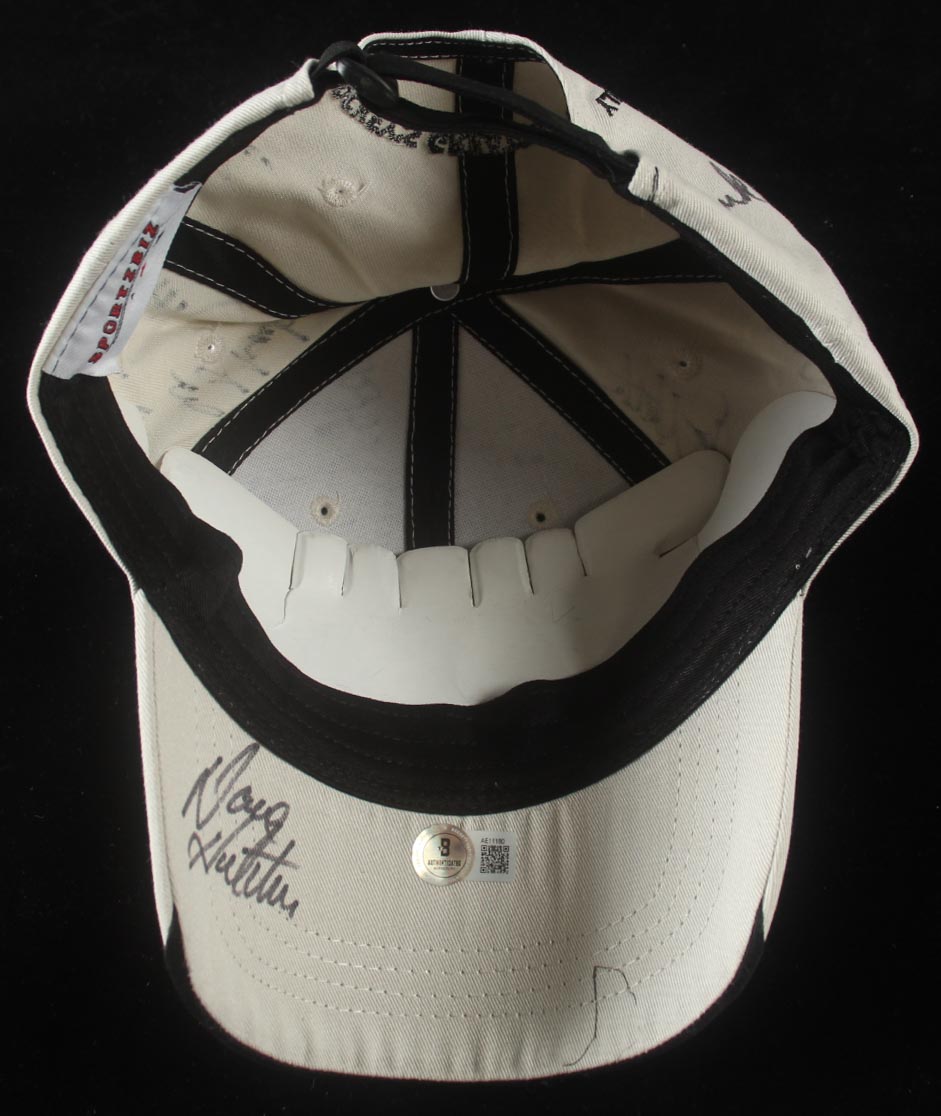 NHL "Hockey's Greatest" Alumni Hat Signed by (30) with Lanny McDonald, Bob Probert, Wendel Clark, Todd Harvey (Beckett) at PristineAuction.com NHL "Hockey's Greatest" Alumni Hat Signed by (30) with Lanny McDonald, Bob Probert, Wendel Clark, Todd Harvey (Beckett) at PristineAuction.com