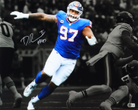 Dexter Lawrence Signed Giants 16x20 Photo (Beckett) at PristineAuction.com