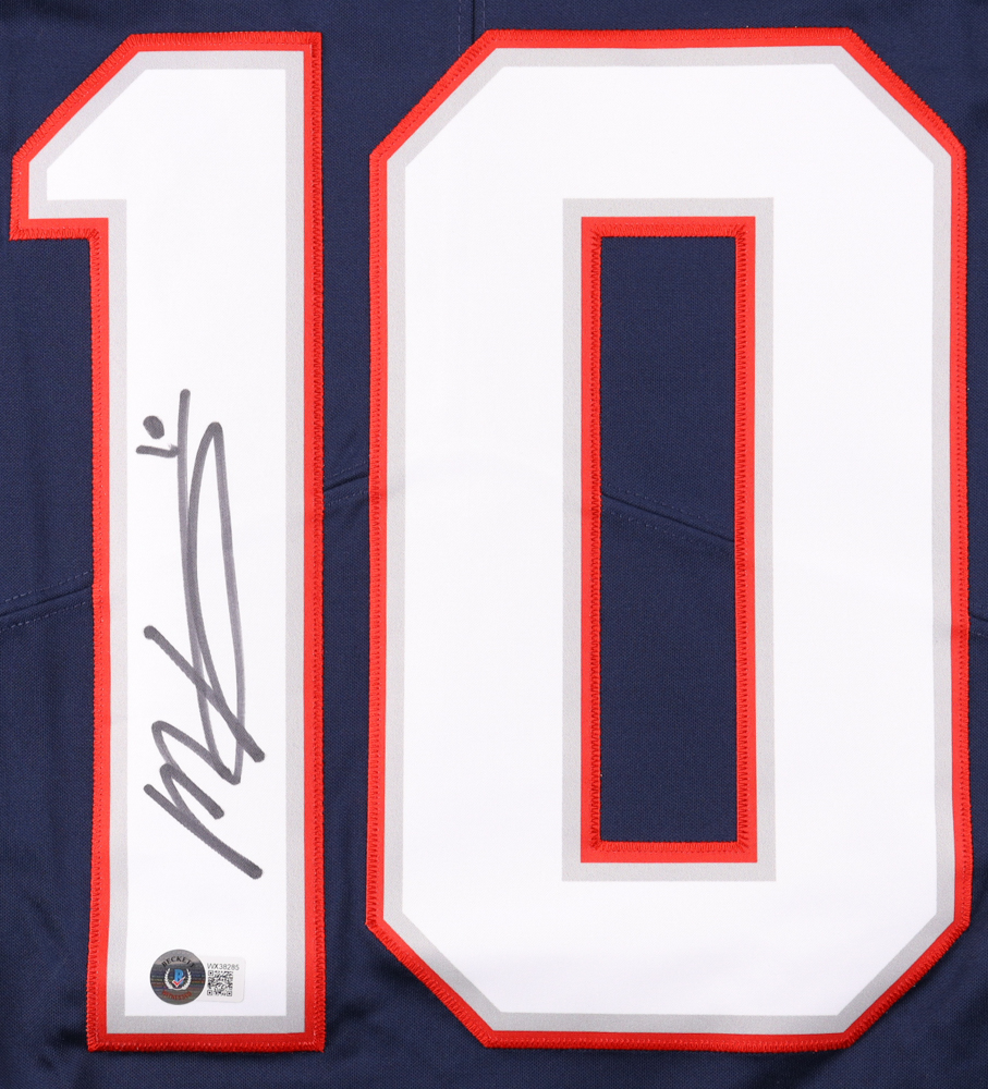 Mac Jones Signed Patriots Nike Authentic Jersey (Beckett) at PristineAuction.com Mac Jones Signed Patriots Nike Authentic Jersey (Beckett) at PristineAuction.com