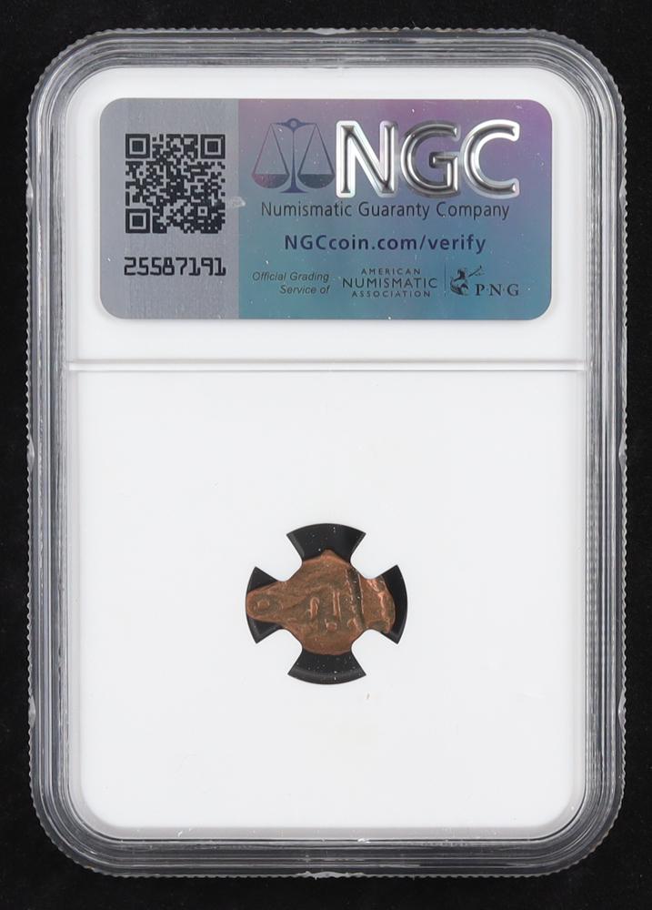 Biblical "Widow's Mite" Judaea 103-76 BC Alex Jannaeus AE Prutah (NGC) at PristineAuction.com Biblical "Widow's Mite" Judaea 103-76 BC Alex Jannaeus AE Prutah (NGC) at PristineAuction.com