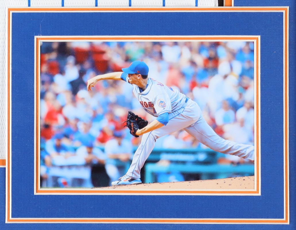 Jacob deGrom Signed Custom Framed Jersey Display (JSA) at PristineAuction.com Jacob deGrom Signed Custom Framed Jersey Display (JSA) at PristineAuction.com