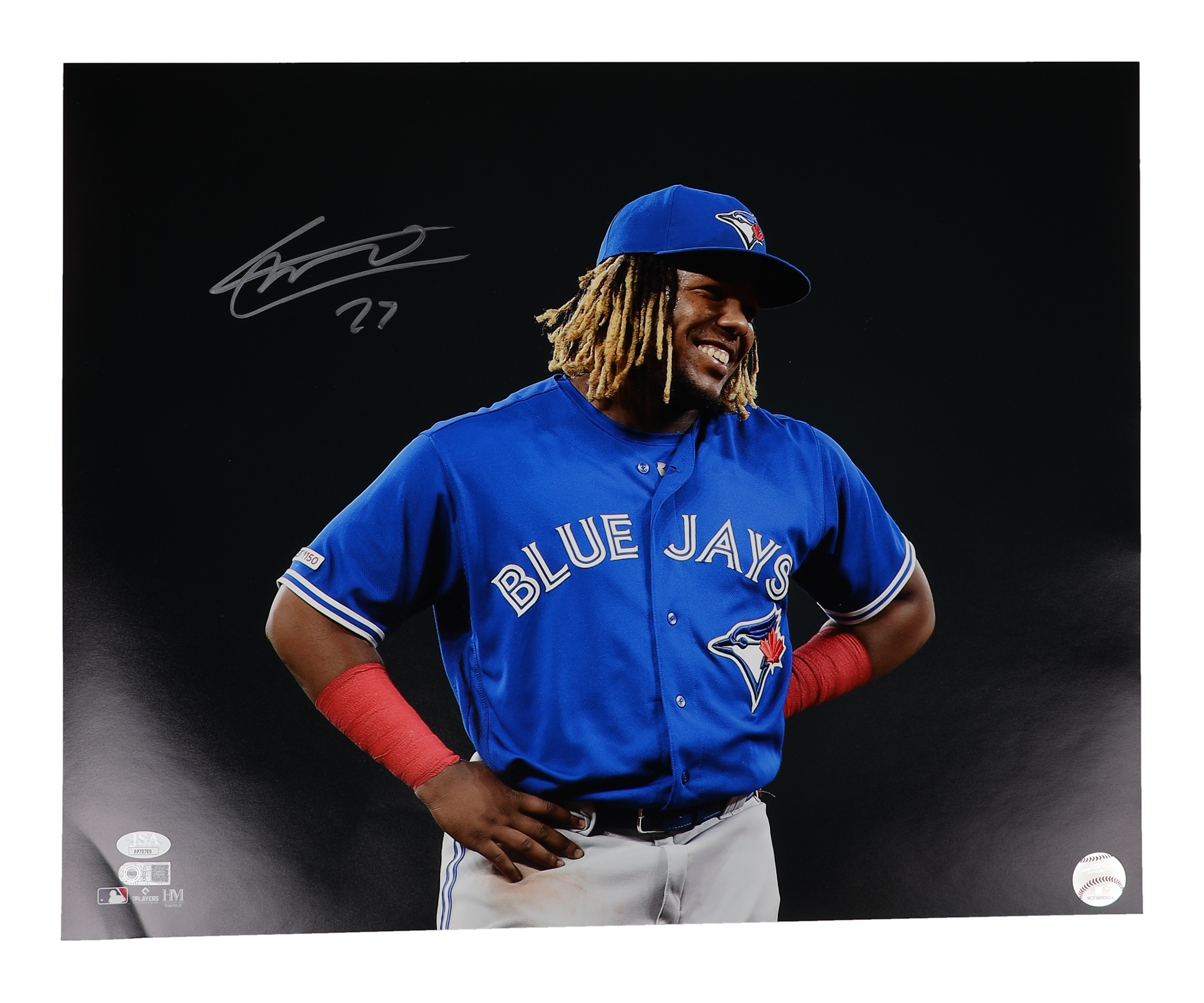 Vladimir Guerrero Jr. Signed Blue Jays 16x20 Photo (JSA & USA SM) at PristineAuction.com Vladimir Guerrero Jr. Signed Blue Jays 16x20 Photo (JSA & USA SM) at PristineAuction.com