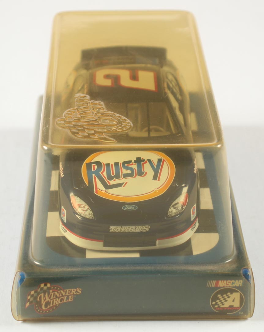 Rusty Wallace NASCAR #2 Rusty Tribute 2001 Taurus 1:24 Scale Diecast Car at PristineAuction.com Rusty Wallace NASCAR #2 Rusty Tribute 2001 Taurus 1:24 Scale Diecast Car at PristineAuction.com