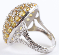 8.40cts Yellow Sapphire Dome Ring | Estimated Value $1,600 (UGL) at PristineAuction.com