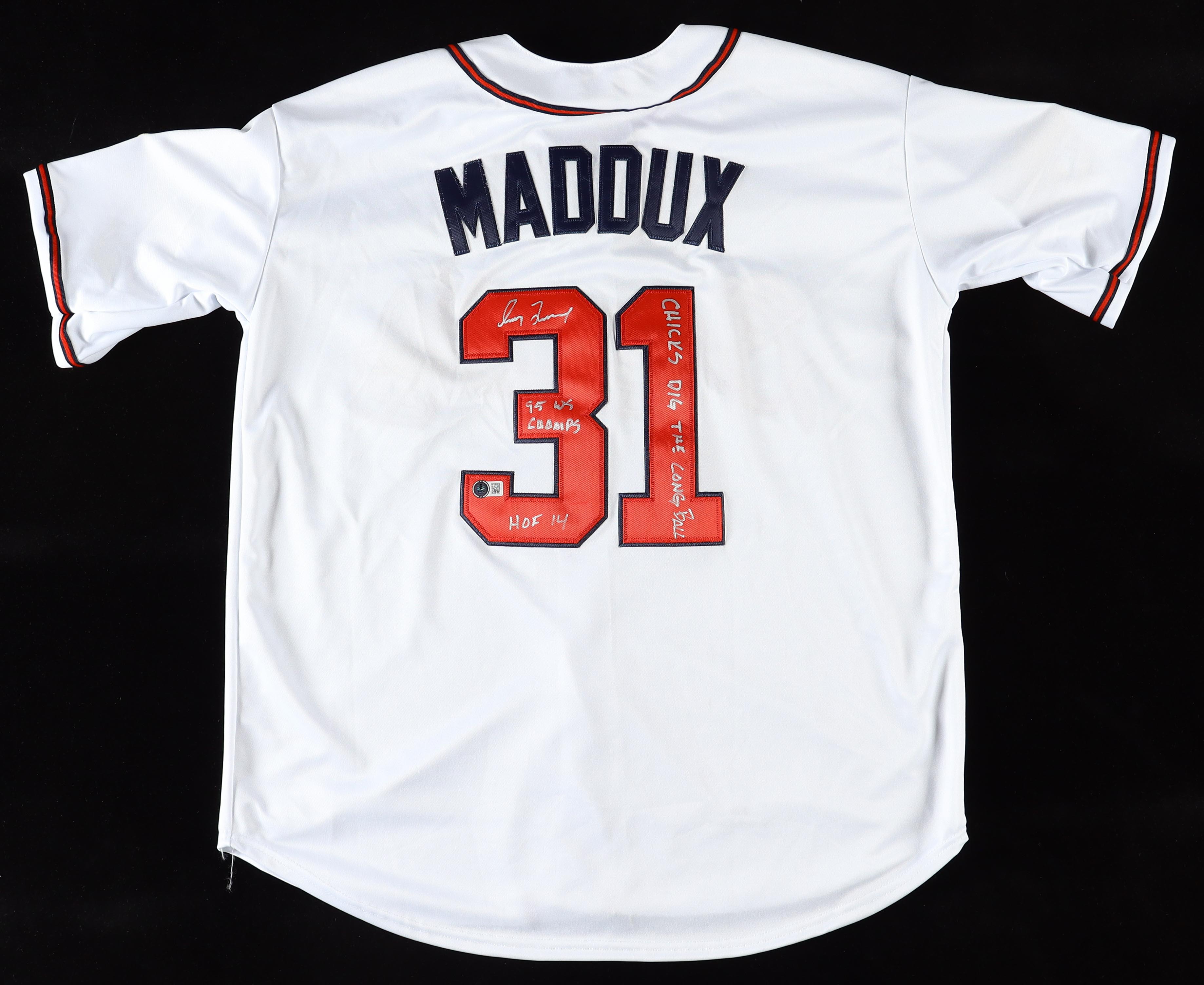1999 Greg Maddux Atlanta Braves Game-Used Jersey - Grey Flannel Auctions 1999 Greg Maddux Atlanta Braves Game-Used Jersey - Grey Flannel Auctions