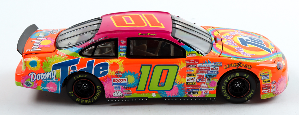 Ricky Rudd NASCAR #10 Tide Give Kids The World 1999 Taurus - 1:24 Premium Diecast Car at PristineAuction.com Ricky Rudd NASCAR #10 Tide Give Kids The World 1999 Taurus - 1:24 Premium Diecast Car at PristineAuction.com