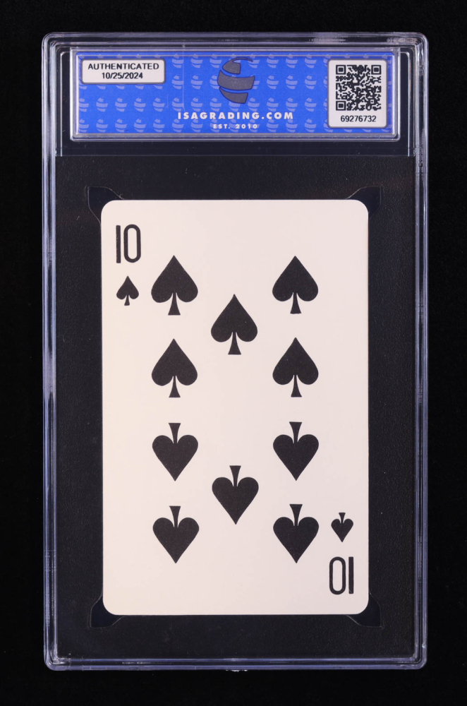 Carte à Jouer Landsman 1978 - Babe Ruth Jack Of Clubs - Notée ISA 10 - Vintage MLB