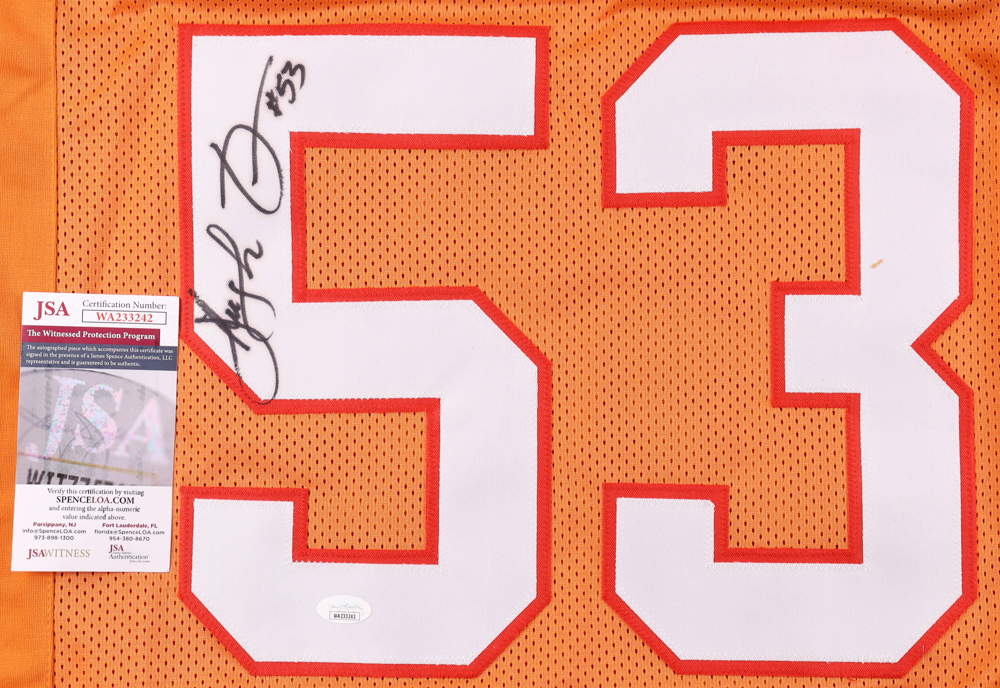 Hugh Green Signed Jersey (JSA) at PristineAuction.com Hugh Green Signed Jersey (JSA) at PristineAuction.com