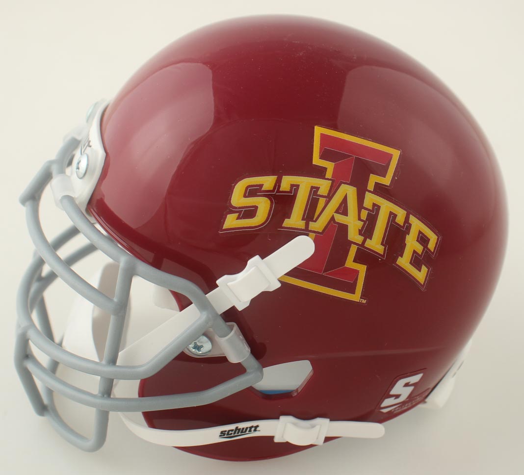 Hunter Dekkers Signed Iowa State Cyclones Mini Helmet (JSA) at PristineAuction.com Hunter Dekkers Signed Iowa State Cyclones Mini Helmet (JSA) at PristineAuction.com