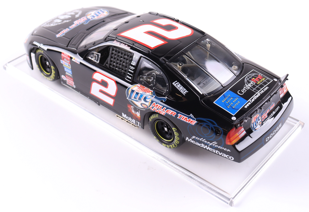 Rusty Wallace LE #2 Miller Lite | Miller Time Live | Goo Goo Dolls | 2003 Intrepid 1:24 Die-Cast Car at PristineAuction.com Rusty Wallace LE #2 Miller Lite | Miller Time Live | Goo Goo Dolls | 2003 Intrepid 1:24 Die-Cast Car at PristineAuction.com