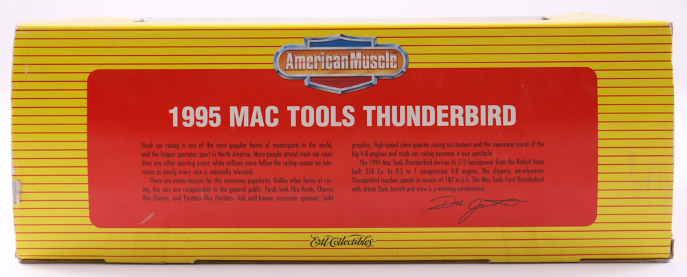 American Muscle LE #32 1995 Mac Tools Thunderbird 1/18" Die-Cast Car at PristineAuction.com American Muscle LE #32 1995 Mac Tools Thunderbird 1/18" Die-Cast Car at PristineAuction.com