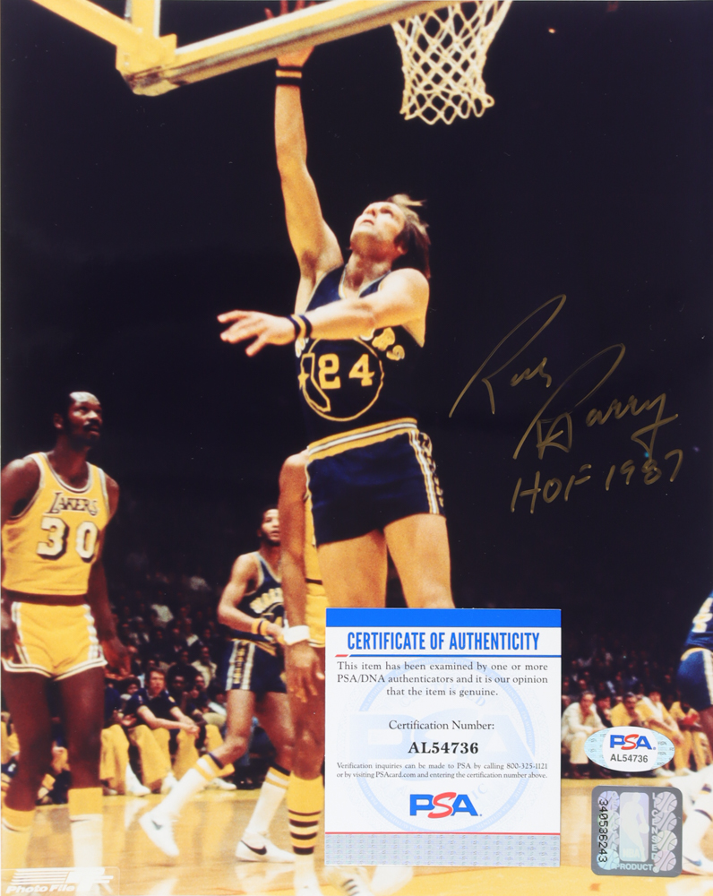 Rick Barry Signed Warriors 8x10 Photo (PSA) at PristineAuction.com Rick Barry Signed Warriors 8x10 Photo (PSA) at PristineAuction.com