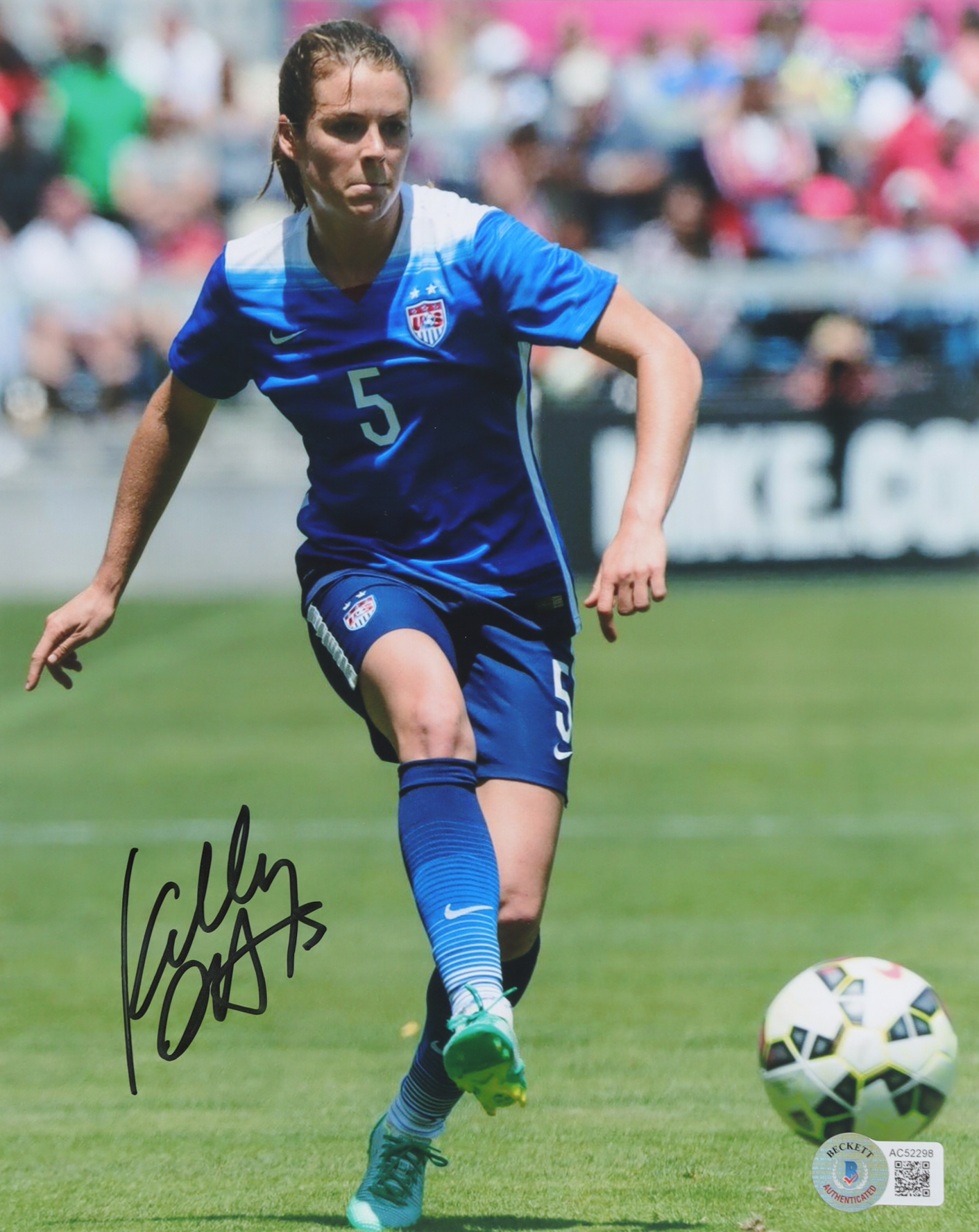 Kelly O'Hara Signed Team USA 8x10 Photo (Beckett) at PristineAuction.com Kelly O'Hara Signed Team USA 8x10 Photo (Beckett) at PristineAuction.com