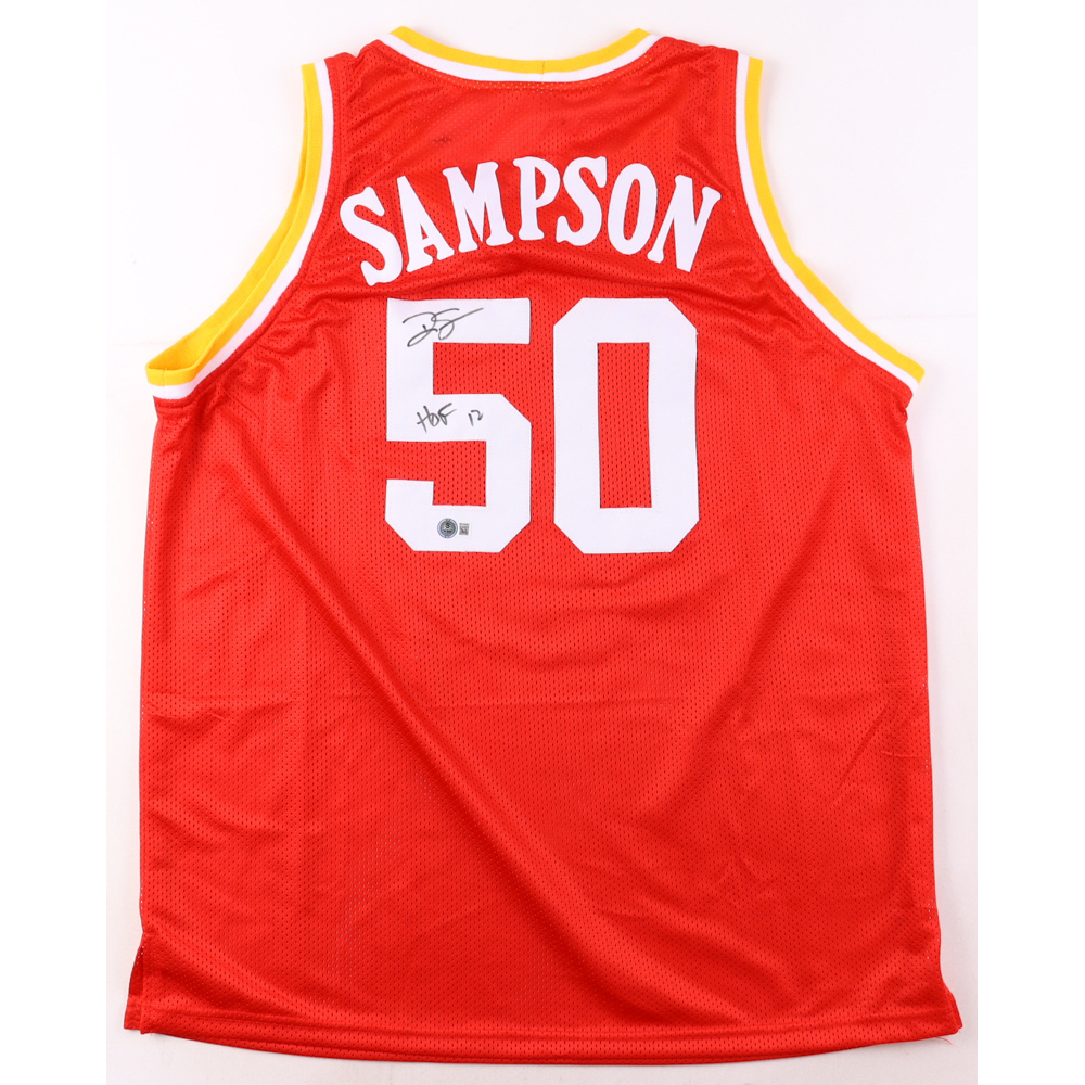 Ralph Sampson Signed Jersey Inscribed "HOF 12" (Beckett) at PristineAuction.com