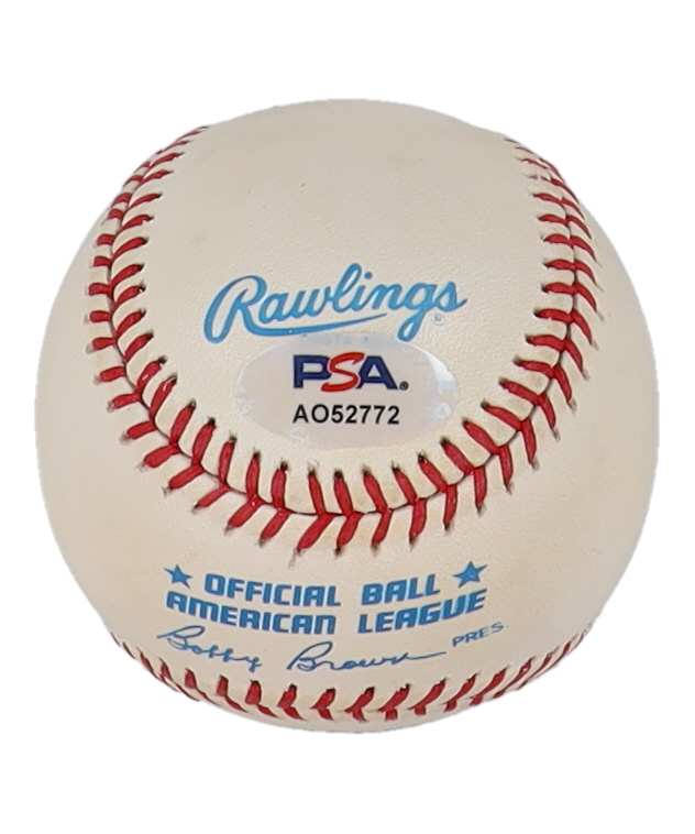 Robin Roberts Signed OAL Baseball Inscribed "Orioles 62-65" (PSA) at PristineAuction.com Robin Roberts Signed OAL Baseball Inscribed "Orioles 62-65" (PSA) at PristineAuction.com