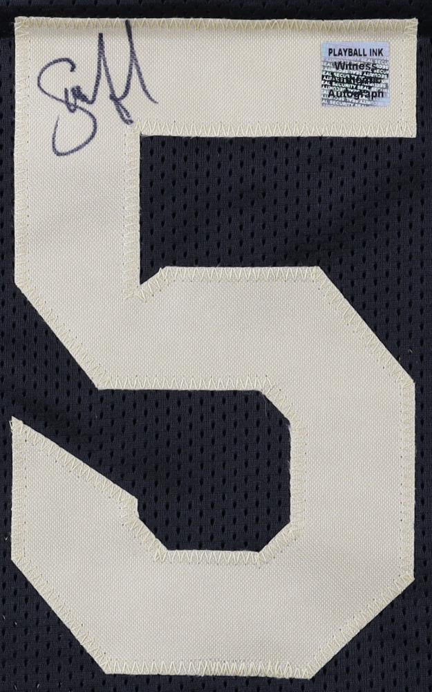 Sam Merrill Signed Jersey (Playball Ink) at PristineAuction.com Sam Merrill Signed Jersey (Playball Ink) at PristineAuction.com