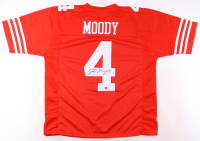 Jake Moody Signed Jersey (Beckett) at PristineAuction.com