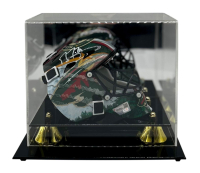 Marc-Andre Fleury Signed Wild Mini Goalie Mask with Display Case (Fanatics) at PristineAuction.com
