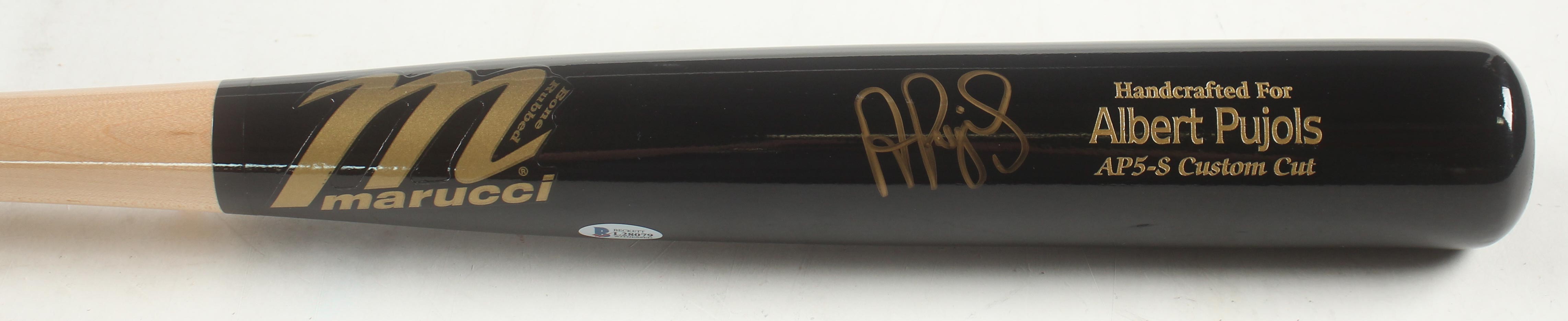 Albert Pujols Signed Marucci Player Model Baseball Bat (Beckett) at PristineAuction.com Albert Pujols Signed Marucci Player Model Baseball Bat (Beckett) at PristineAuction.com