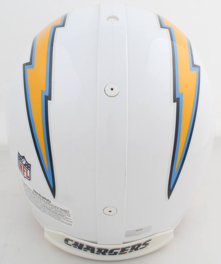 Philip Rivers Signed Chargers Full-Size Authentic On-Field Helmet (Radtke) at PristineAuction.com Philip Rivers Signed Chargers Full-Size Authentic On-Field Helmet (Radtke) at PristineAuction.com