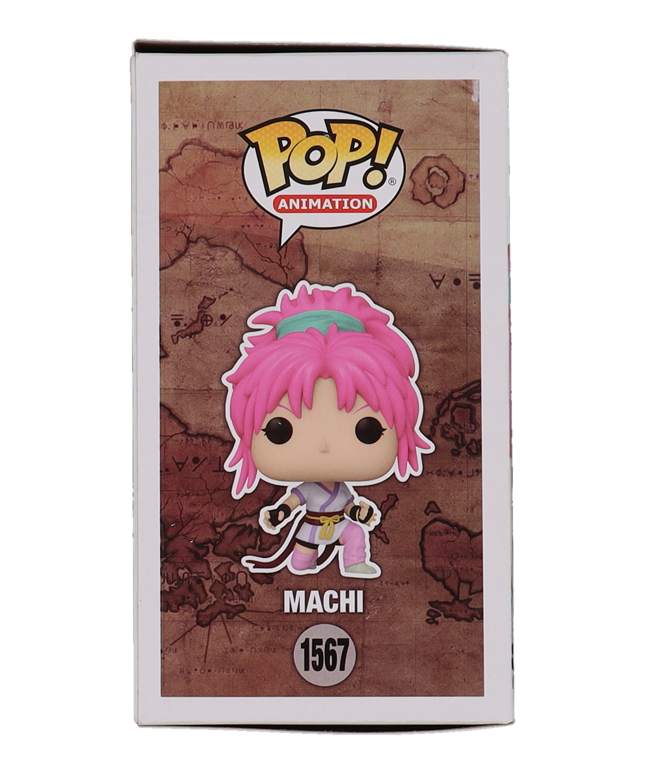 Abby Trott Signed "Hunter x Hunter" #1567 Machi Funko Pop! Vinyl Figure with Extensive Inscription (JSA) at PristineAuction.com Abby Trott Signed "Hunter x Hunter" #1567 Machi Funko Pop! Vinyl Figure with Extensive Inscription (JSA) at PristineAuction.com