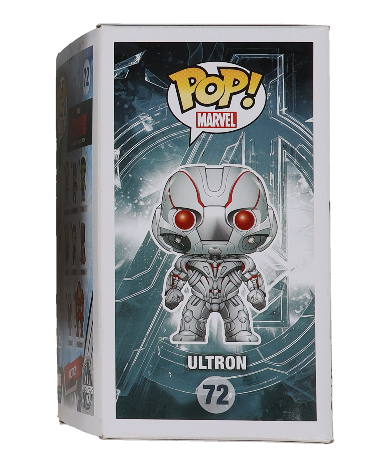 James Spader Signed "Avengers: Age of Ultron" #72 Ultron Bobble-Head Funko Pop! Vinyl Figure (JSA) at PristineAuction.com James Spader Signed "Avengers: Age of Ultron" #72 Ultron Bobble-Head Funko Pop! Vinyl Figure (JSA) at PristineAuction.com