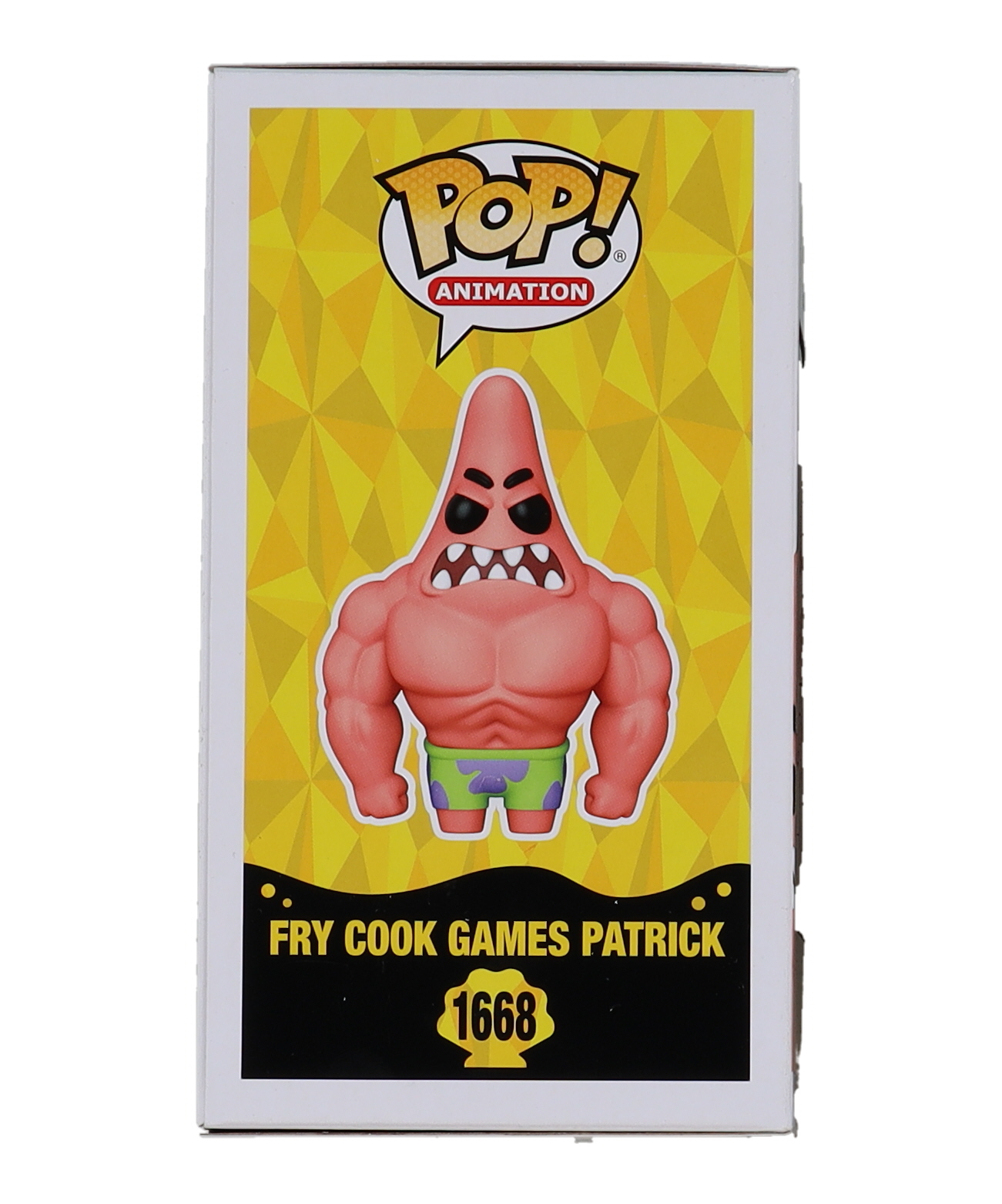 Bill Fagerbakke Signed "SpongeBob SquarePants" #1668 Fry Cook Games Patrick Funko Pop! Vinyl Figure (JSA) at PristineAuction.com Bill Fagerbakke Signed "SpongeBob SquarePants" #1668 Fry Cook Games Patrick Funko Pop! Vinyl Figure (JSA) at PristineAuction.com