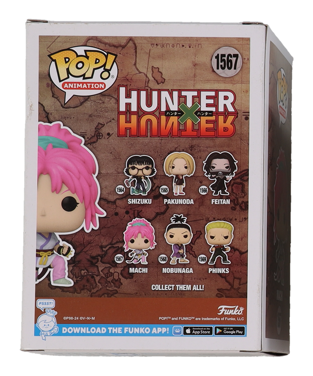 Abby Trott Signed "Hunter x Hunter" #1567 Machi Funko Pop! Vinyl Figure with Extensive Inscription (JSA) at PristineAuction.com Abby Trott Signed "Hunter x Hunter" #1567 Machi Funko Pop! Vinyl Figure with Extensive Inscription (JSA) at PristineAuction.com