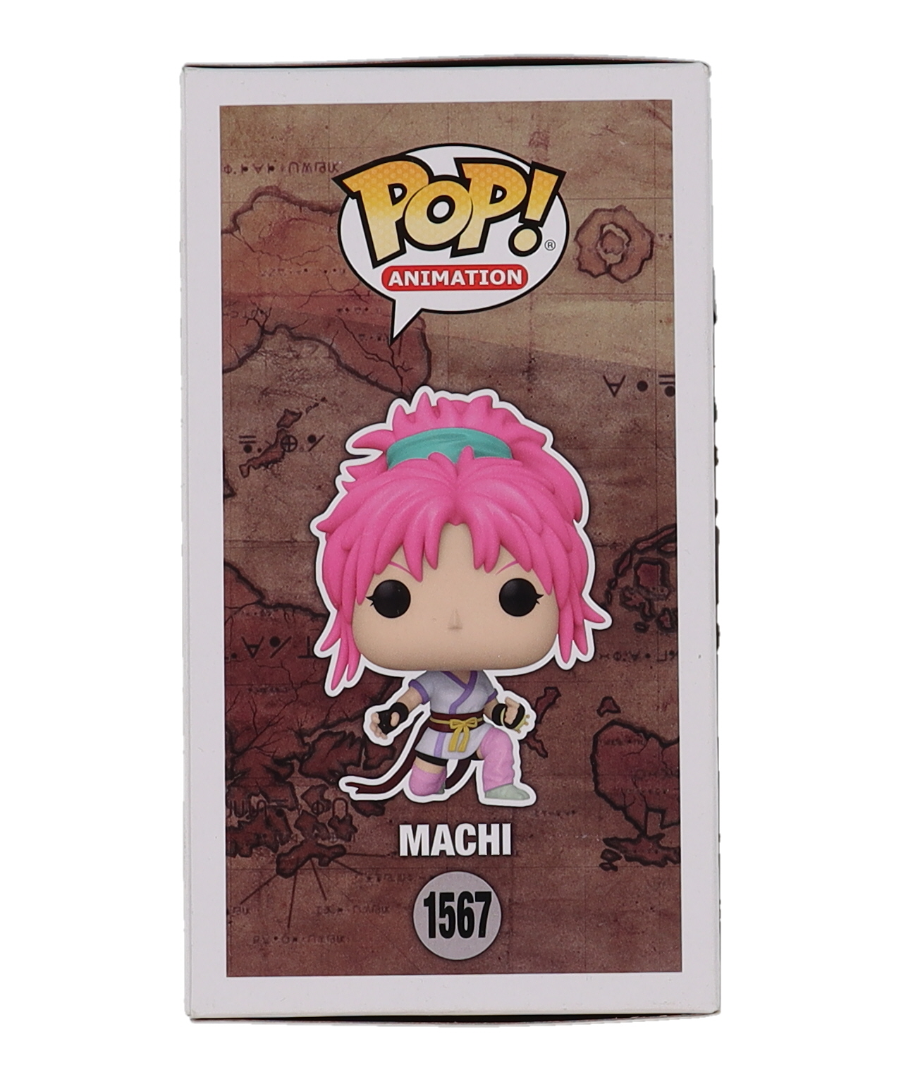 Abby Trott Signed "Hunter x Hunter" #1567 Machi Funko Pop! Vinyl Figure with Extensive Inscription (JSA) at PristineAuction.com Abby Trott Signed "Hunter x Hunter" #1567 Machi Funko Pop! Vinyl Figure with Extensive Inscription (JSA) at PristineAuction.com